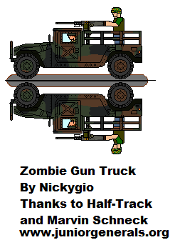 Zombie guntruck